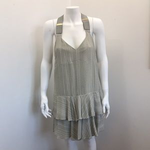 Derek Lam 10 Crosby Intermix Ruffle Dress Sz 6